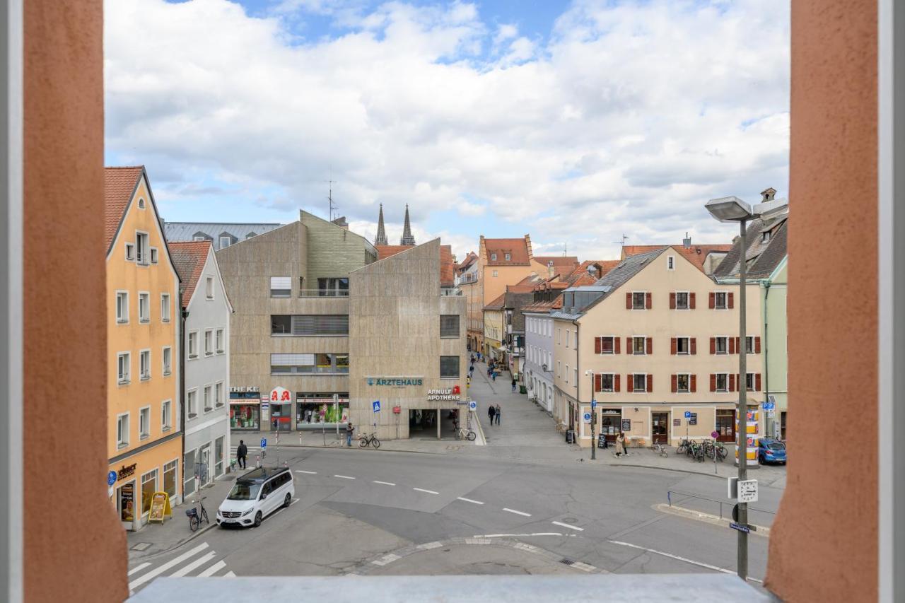 Arnulfsplatz Aparts Regensburg Exterior foto